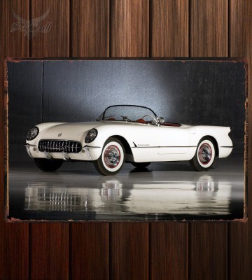 Металлическая табличка Corvette C1 190